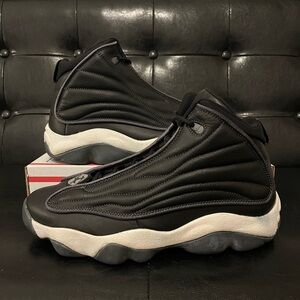 Jordan Black and Gray Sneakers